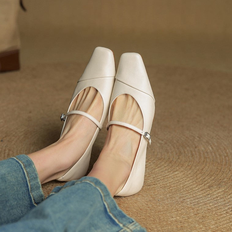 Aurette Soft-Touch Mary Jane Flats