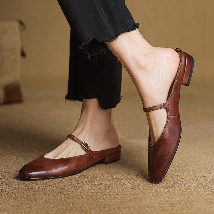 Sarah Mary-Jane Soft-Touch Flats