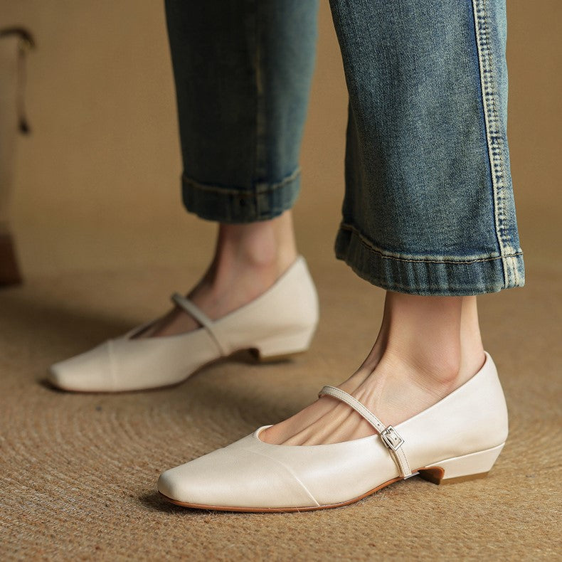 Aurette Soft-Touch Mary Jane Flats