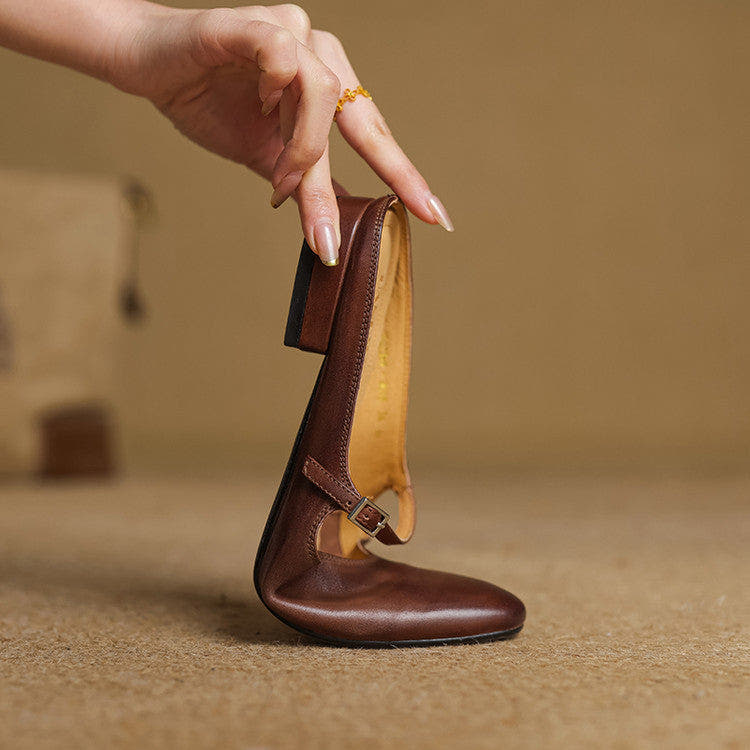 Sarah Mary-Jane Soft-Touch Flats