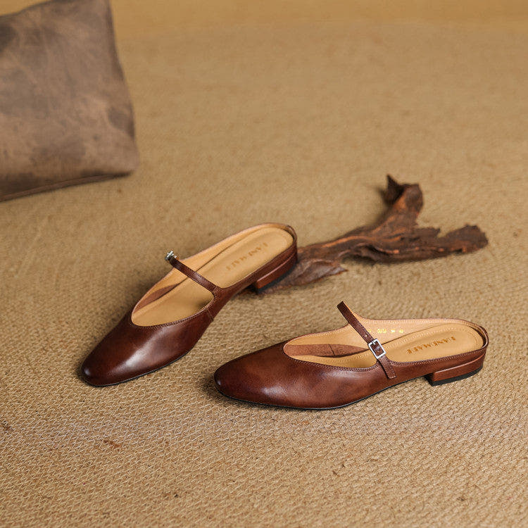 Sarah Mary-Jane Soft-Touch Flats