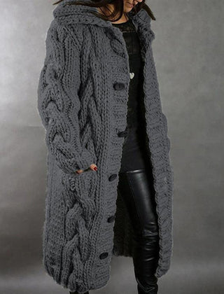 Karina Elegant Cozy Coat With Tummy Coverage - Nora & Rose Maine, view 5