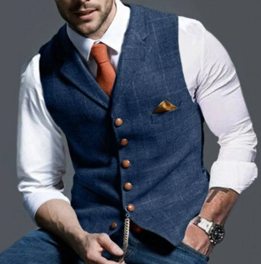 Damiel | Elegant Button Waistcoat