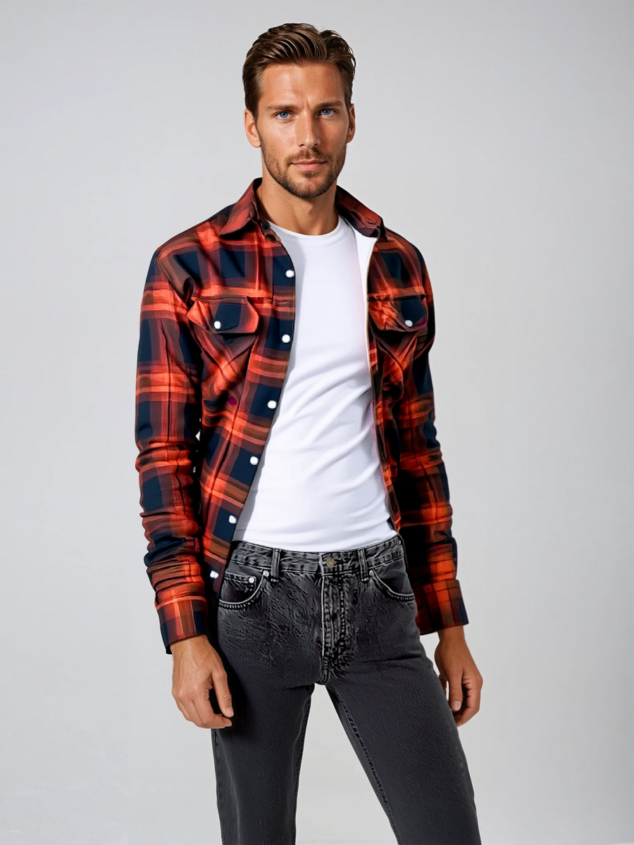 Jake | Comfort Checked Jacket
