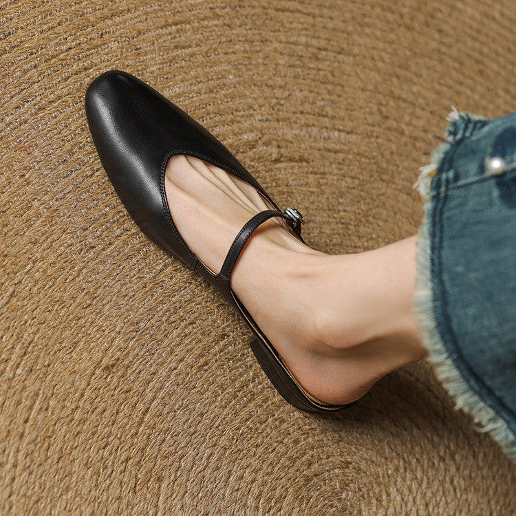 Sarah Mary-Jane Soft-Touch Flats