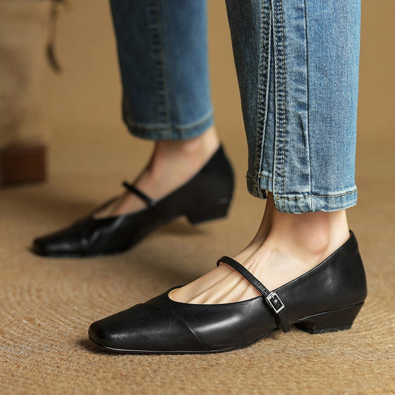 Aurette Soft-Touch Mary Jane Flats