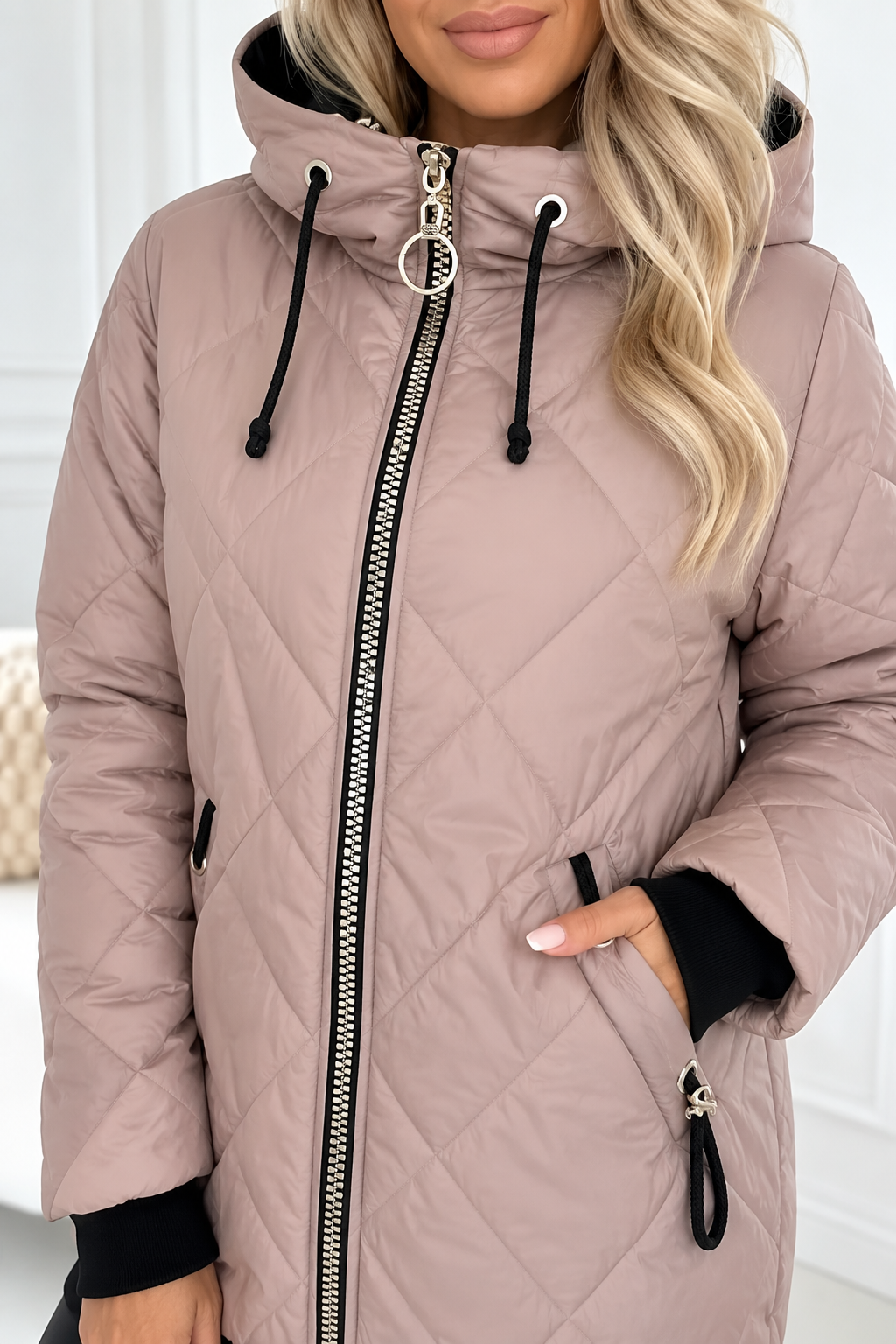 Rolande | Lightweight Quilted Hooded Jacket
