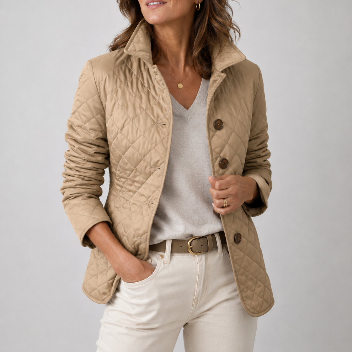 Kelley Lightweight Quilted Jacket - Nora & Rose Maine