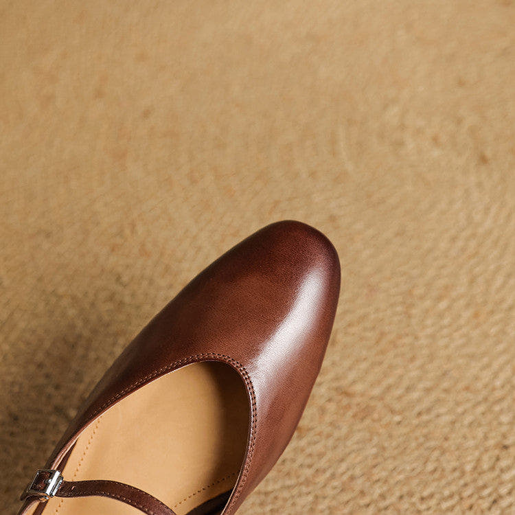 Sarah Mary-Jane Soft-Touch Flats