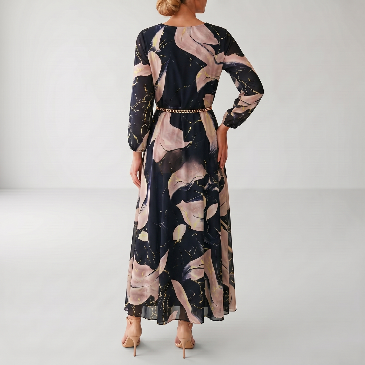 Celine A-Line Maxi Dress