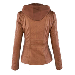 Esmé Hooded Moto Jacket - Nora & Rose Maine, view 2