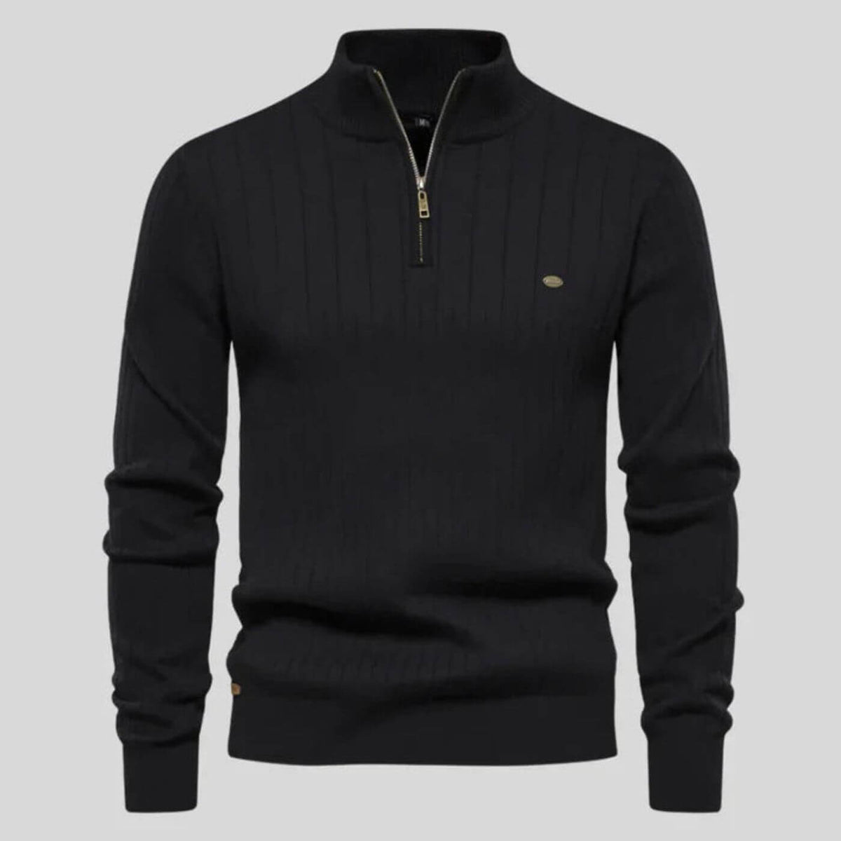 Asher | Refined Comfort Ribbed Sweater