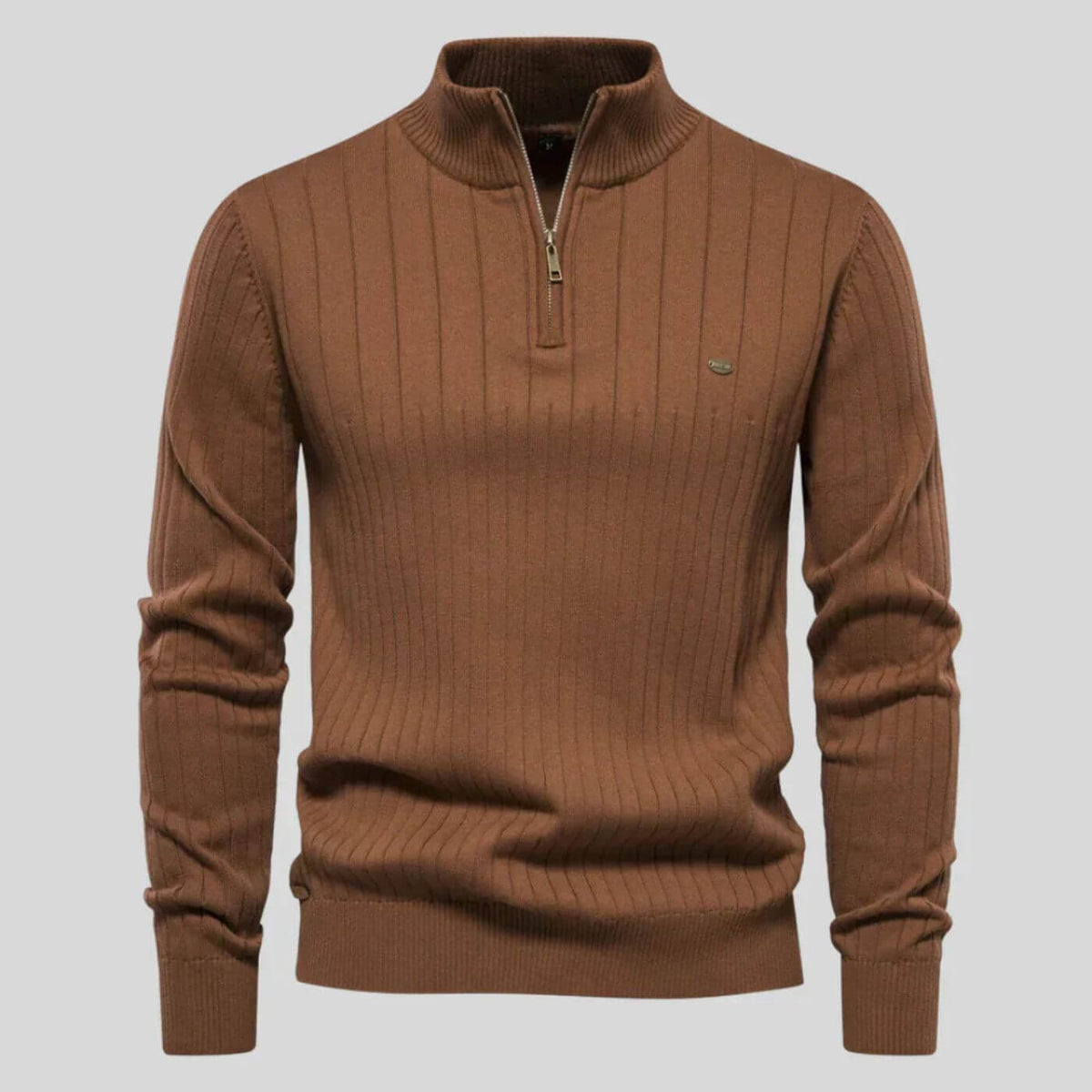 Asher | Refined Comfort Ribbed Sweater