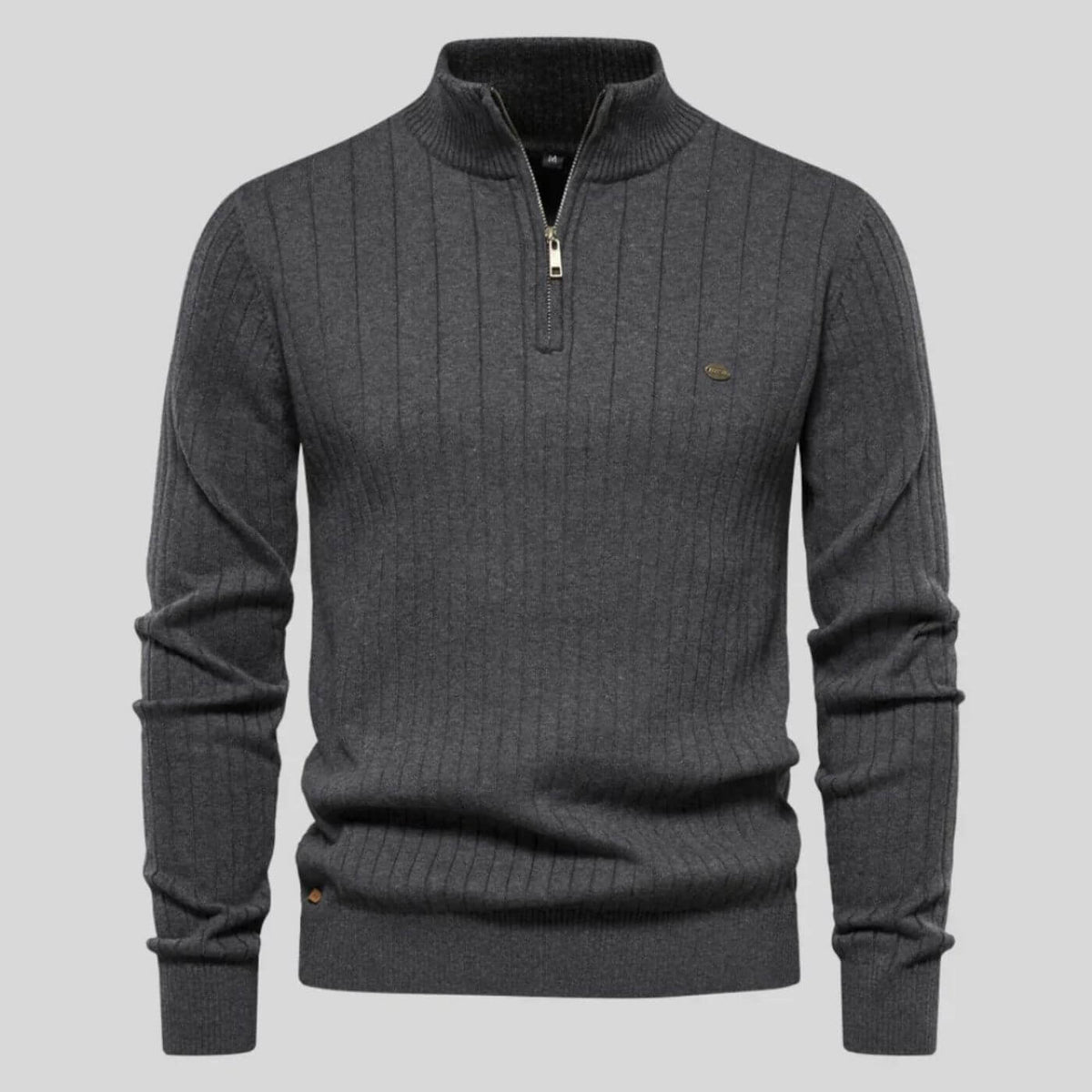 Asher | Refined Comfort Ribbed Sweater