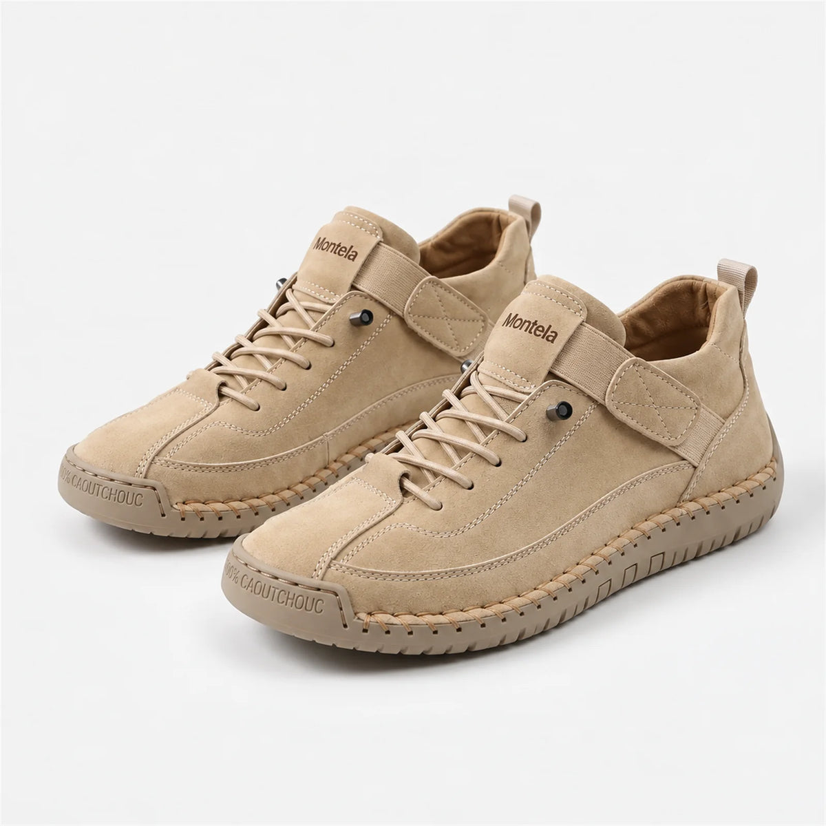 Mia comfortable sneakers beige - packshot