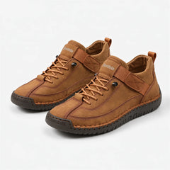 Mia comfortable sneakers brown - packshot