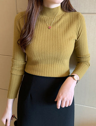 Zayenna Slim Fit Half Turtleneck Knit Top - Nora & Rose Maine, view 8