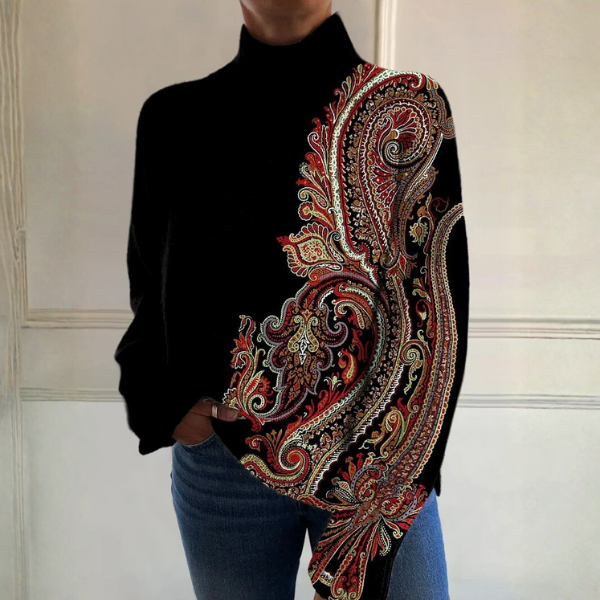 Grace Classic Ribbed Turtleneck - Nora & Rose Maine