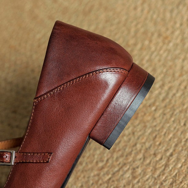 Esmira T-Strap Soft-Touch Mary Janes