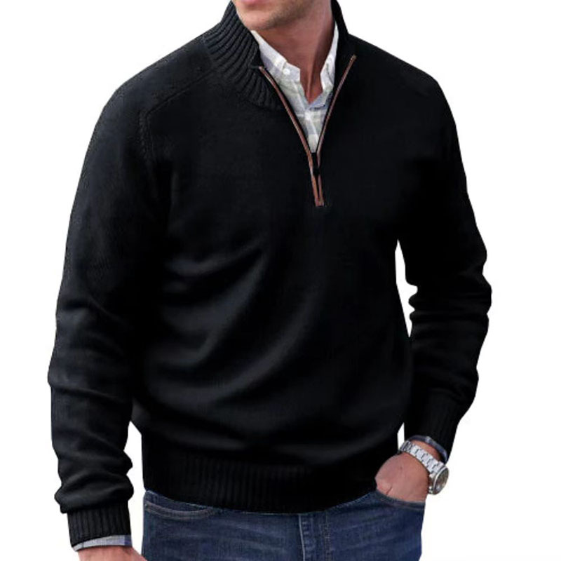 Niko | Classic Zip-Up Sweater