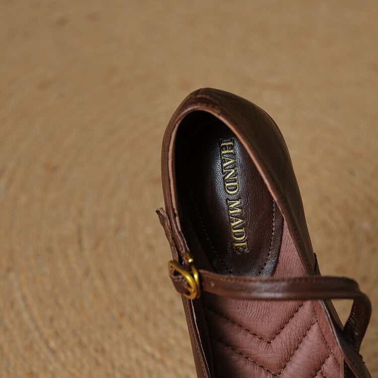 Aurelle Strap Soft-Touch Mary-Jane