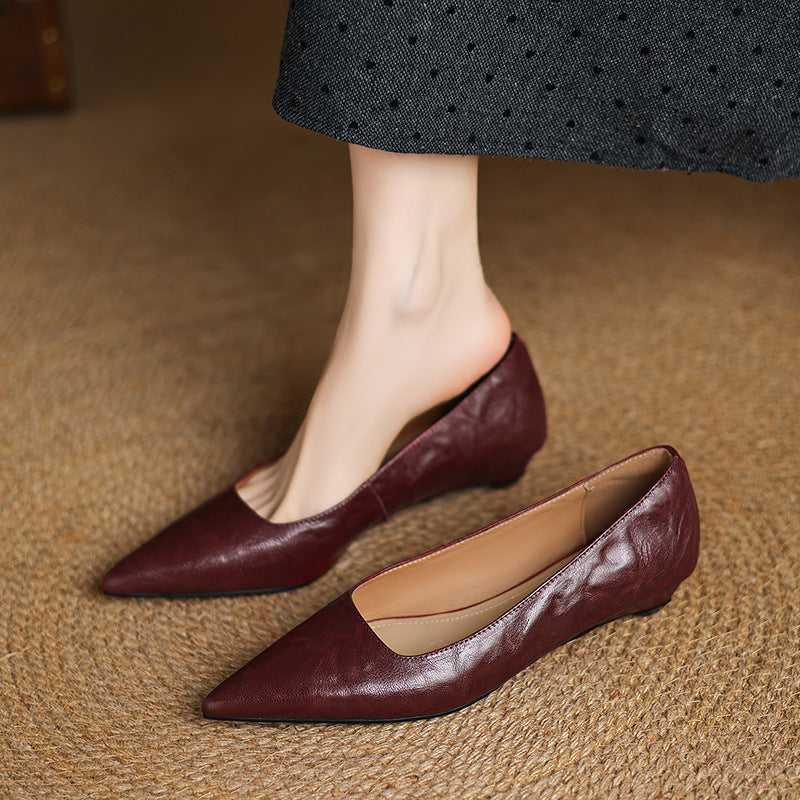 Veloria Lambskin Soft-Touch Flats