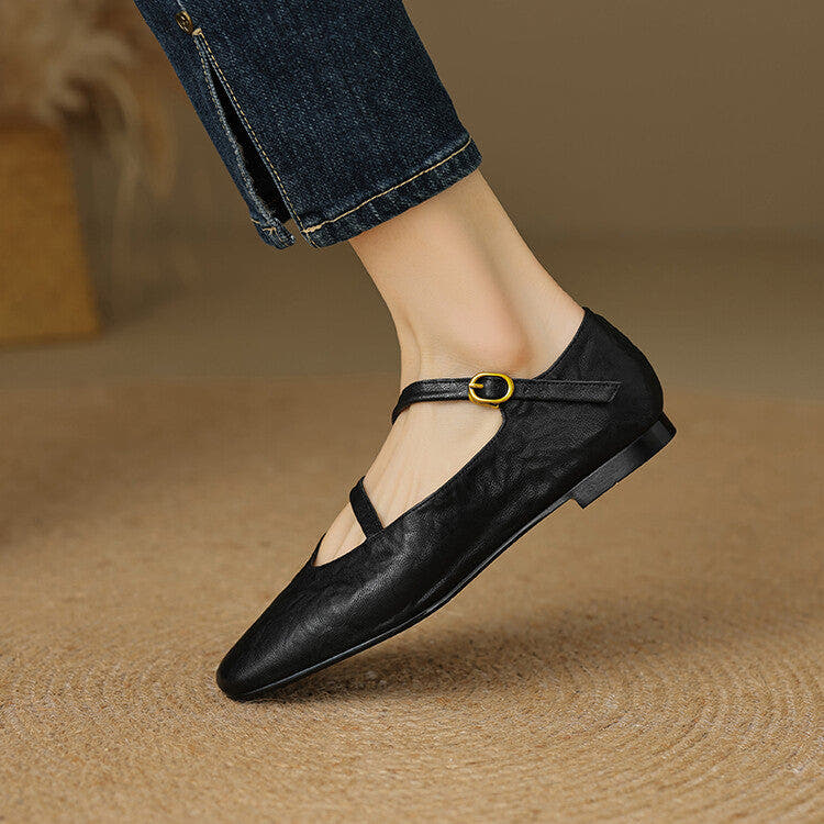 Aurelle Strap Soft-Touch Mary-Jane