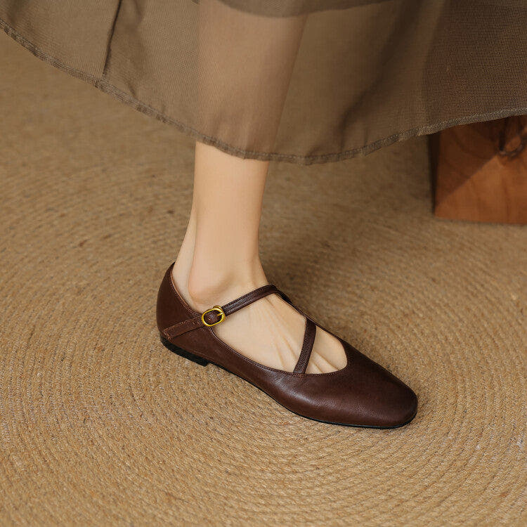 Aurelle Strap Soft-Touch Mary-Jane