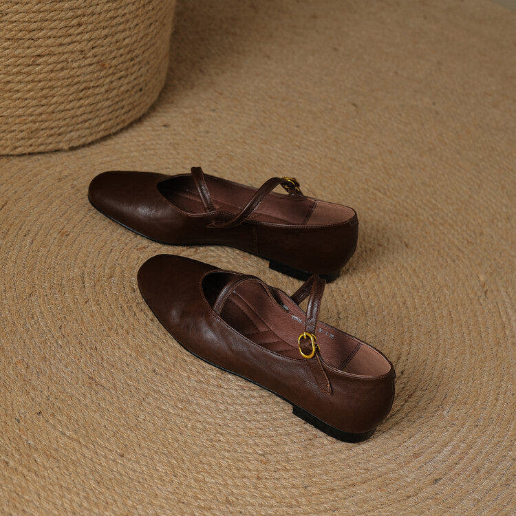 Aurelle Strap Soft-Touch Mary-Jane