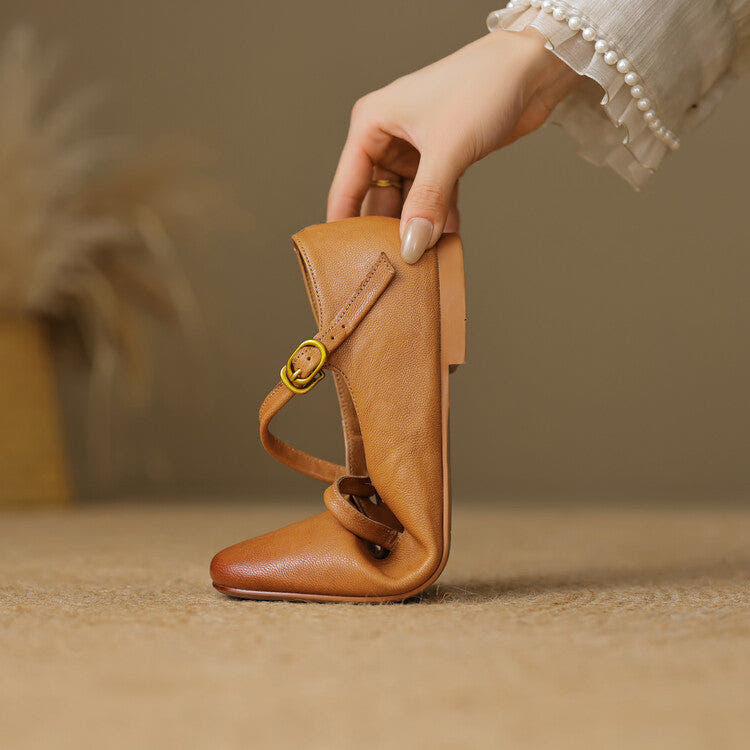 Aurelle Strap Soft-Touch Mary-Jane