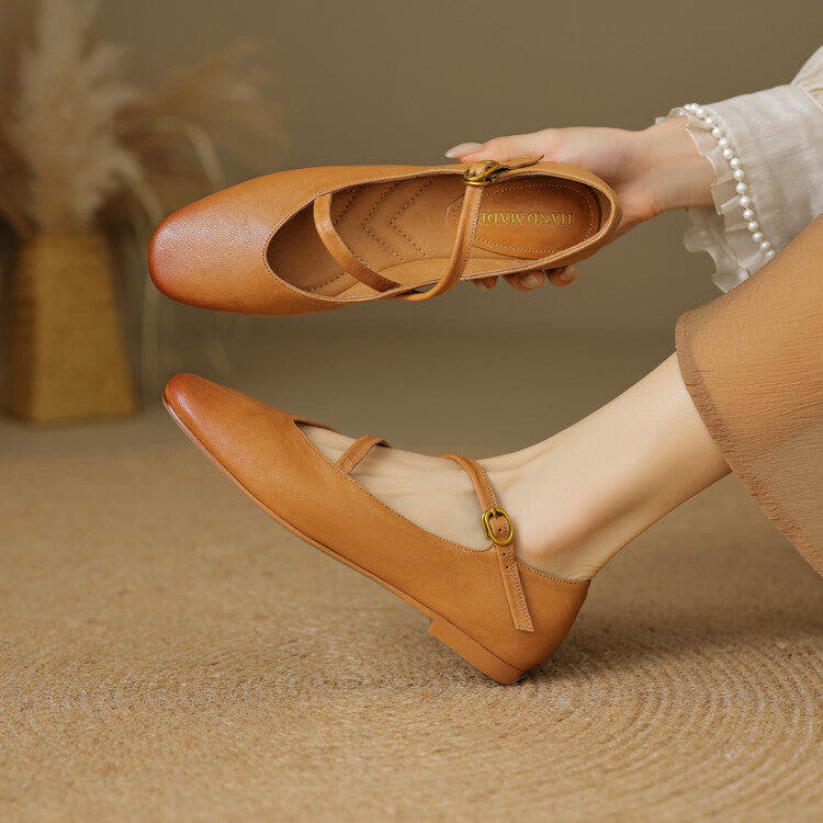 Aurelle Strap Soft-Touch Mary-Jane