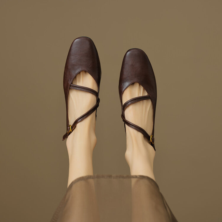 Aurelle Strap Soft-Touch Mary-Jane