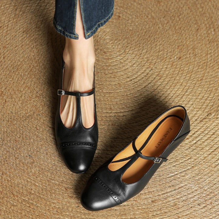 Esmira T-Strap Soft-Touch Mary Janes