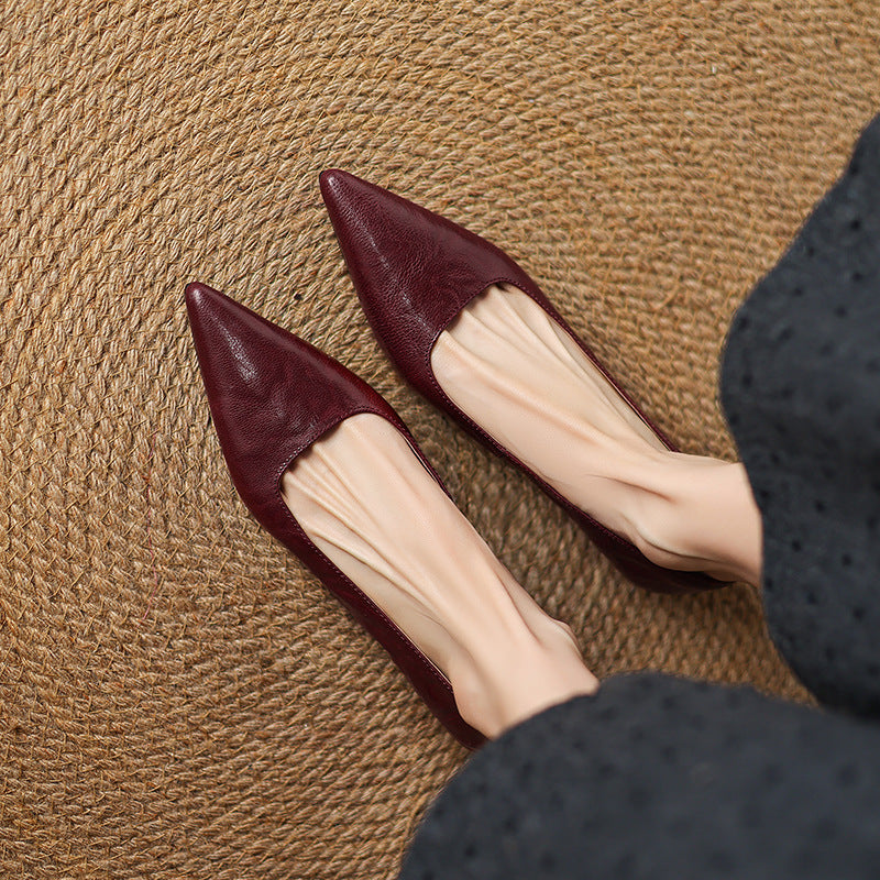 Veloria Lambskin Soft-Touch Flats