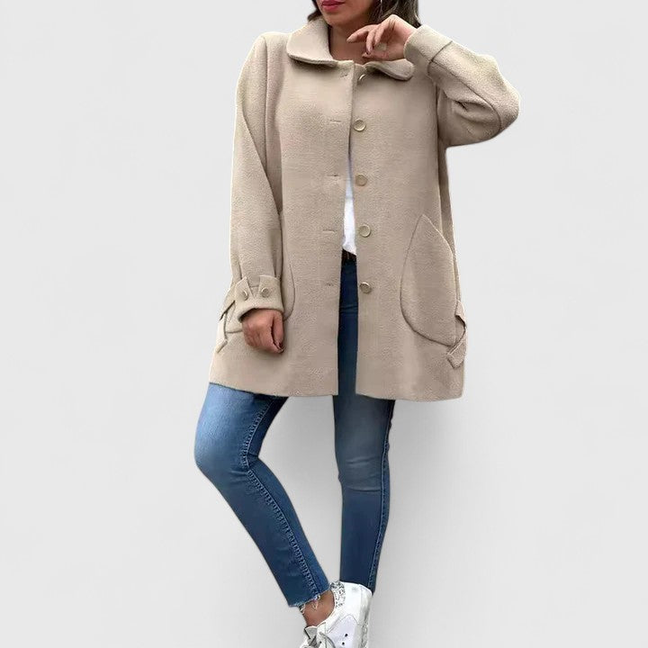 Athy | Timeless Wool-Blend Coat
