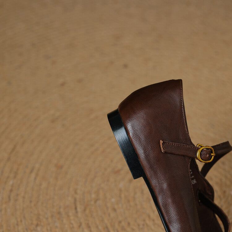 Aurelle Strap Soft-Touch Mary-Jane