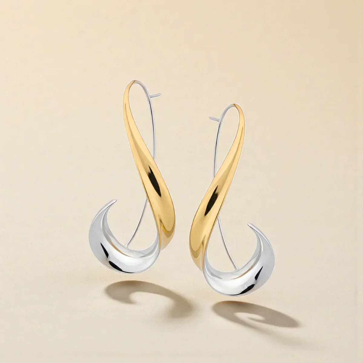 Refined Timeless Gold Earrings
