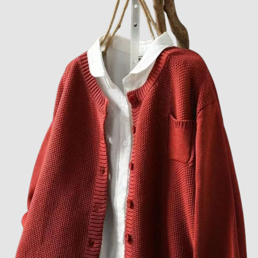 Berlinda Cozy Knit Cardigan - Nora & Rose Maine, view 7