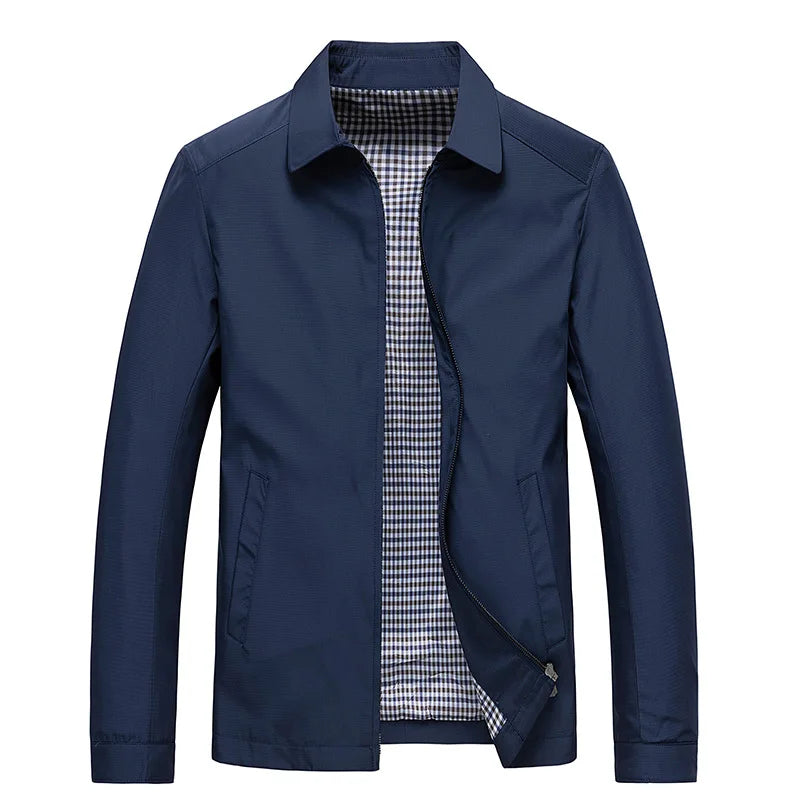 Axton | Sleek Collared Jacket