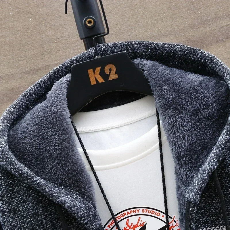 Nick | Stylish Zip Sweater Hoodie