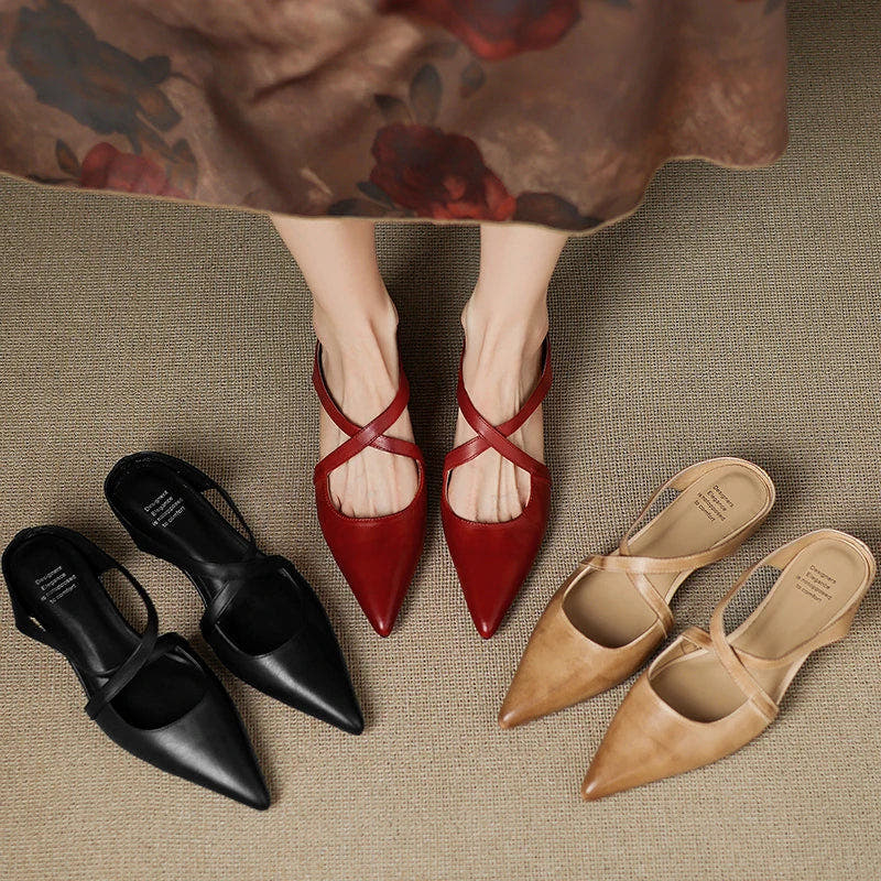 Aluna Soft-Touch Mules