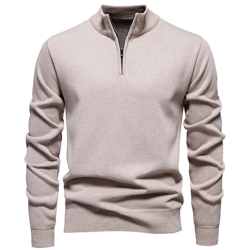 Calleron | Elevated Quarter-Zip Sweater
