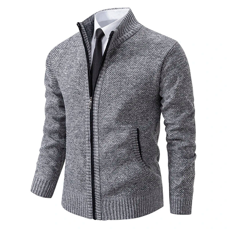Rikard | Premium Full-Zip Cardigan