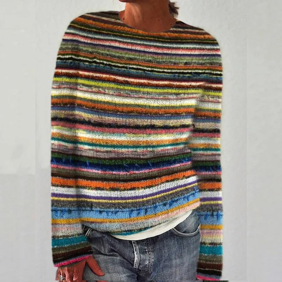 Esteri Retro Scandinavian Knitted Sweater - Nora & Rose Maine
