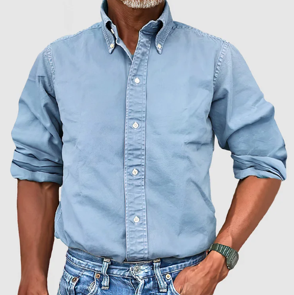 Nelson | Essential Long-Sleeve Shirt