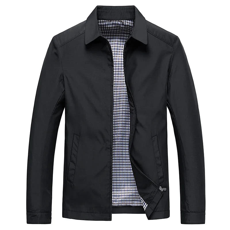 Axton | Sleek Collared Jacket
