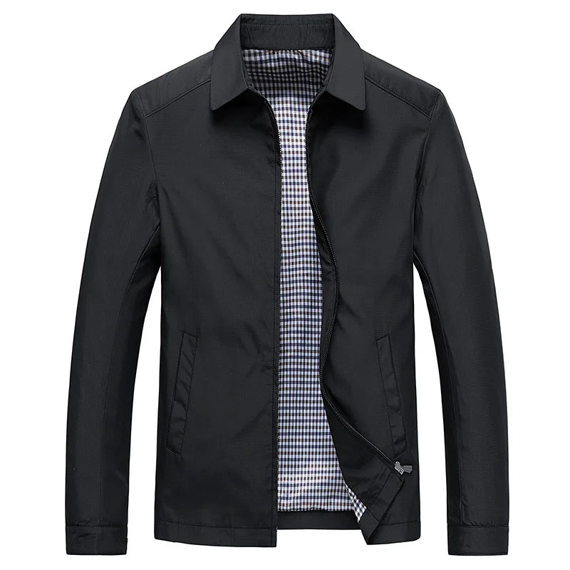 Axton | Sleek Collared Jacket