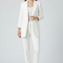 Women’s Blazer with Open Front and Structured Lapel - Nora & Rose Maine, view 10