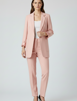 Women’s Blazer with Open Front and Structured Lapel - Nora & Rose Maine, view 9