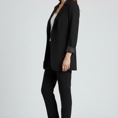 Women’s Blazer with Open Front and Structured Lapel - Nora & Rose Maine, view 4